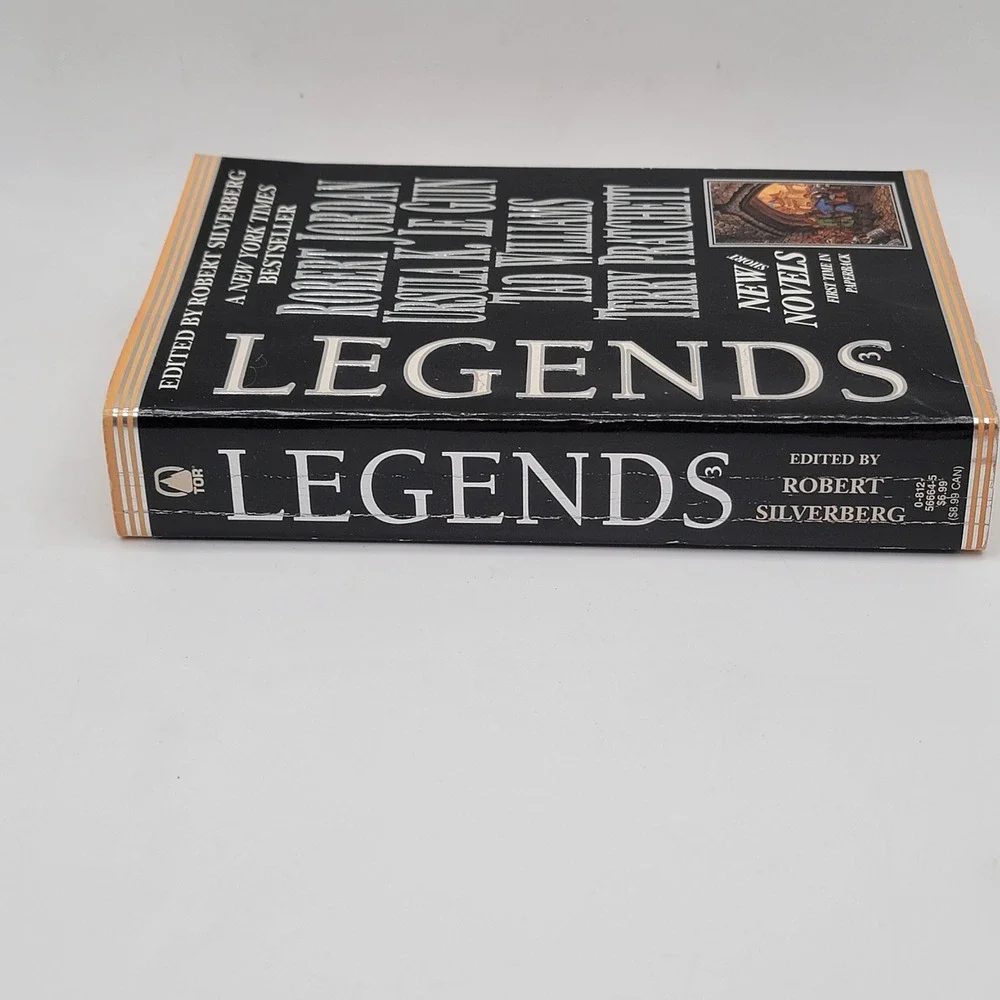 Robert Silverberg Legends Vol‎ 3 Paperback 1st Printing Jordan Pratchett Good